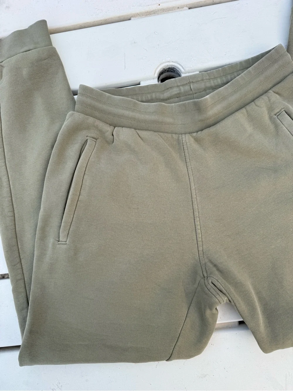 adidas Kids Olive Trefoil Sweat Joggers